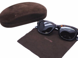 TOM FORD トムフォード サングラス 51□21 145 Snowdon TF237-F 52N アイウェア 小物 ブラウン 美品 中古 41496