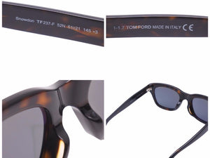 TOM FORD トムフォード サングラス 51□21 145 Snowdon TF237-F 52N アイウェア 小物 ブラウン 美品 中古 41496