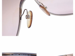 TOM FORD トムフォード サングラス TF9267 Amber TF92 アイウェア 小物 ブラウン ゴールド GP 美品 中古 41497