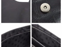 Load image into Gallery viewer, 極美品 クロコダイル CHROME HEARTS クロムハーツ NH ガンスリンガーストラップ ビジネスバッグ ブラック 中古 41543