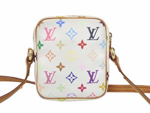 ルイヴィトン LOUIS VUITTON モノグラム マルチカラー リフト ショルダーバッグ ホワイト M40055 中古 41563