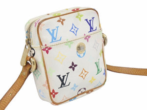 ルイヴィトン LOUIS VUITTON モノグラム マルチカラー リフト ショルダーバッグ ホワイト M40055 中古 41563
