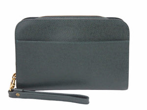 Louis Vuitton ルイヴィトン バイカル タイガ M30184 クラッチバッグ ハンドバッグ グリーン 緑 メンズ 中古 良品 41571