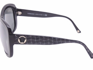 VERSACE ヴェルサーチ サングラス メガネ アイウェア メデューサ MOD4212 プラスチック スモーク ブラック 美品 中古 46226