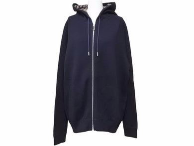 Dior ディオール パーカー オブリーク ジップアップパーカー カシミヤ ネイビー 現行 113M221AT225 メンズ サイズXL 未使用 41585