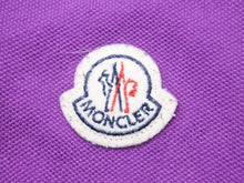 画像をギャラリービューアに読み込む, MONCLER モンクレール ポロシャツ 半袖 MAGLIA POLO MANICA CORTA ワンポイントロゴ 116347 パープル サイズXL 中古 41608