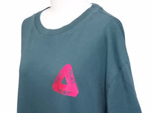 画像をギャラリービューアに読み込む, PALACE パレス Ｔシャツ TRI TONK 半袖 カーキ トップス ロゴ ピンク サイズXL 美品 中古 41611
