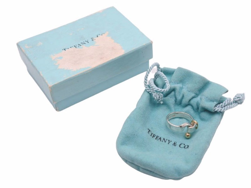 TIFFANY＆CO ティファニー リング 指輪 フック&アイ シルバー925