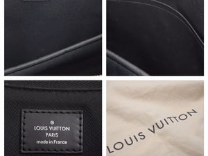 LOUIS VUITTON ルイヴィトン アントン ダミエグラッフィット トートバッグ ビジネスバッグ N40000 シルバー金具 美品 中古 41699