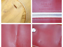 Load image into Gallery viewer, Goyard ゴヤール アンバサード PM ブリーフケース ビジネスバッグ レザー キャンバス シルバー金具 レッド 良品 中古 41702
