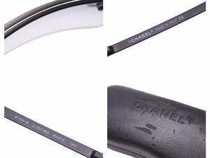 CHANEL シャネル サングラス 眼鏡 ココマーク ラインストーン グラデーション 4104-B ブラック 62□15 美品 中古 41708