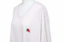 Load image into Gallery viewer, BURBERRY バーバリー 半袖 Tシャツ 胸ロゴ 3970061 サイズXXL 刺繍 ピンク 美品 中古 41820