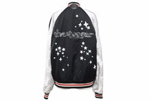 Load image into Gallery viewer, COACH コーチ スカジャンACH THE STOOGES 上着 長袖 リバーシブル ブラック ホワイト 中古 41825
