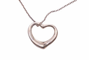 TIFFANY&Co ティファニー ハートネックレス シルバー 925 中古 41854