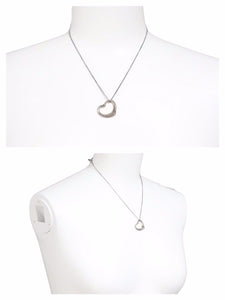 TIFFANY&Co ティファニー ハートネックレス シルバー 925 中古 41854