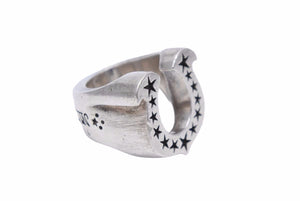 TENDERLOIN テンダーロイン ダイヤ ホースシューリング 指輪 H.S RING SILVER STONE シルバー size13号 瑞穂店