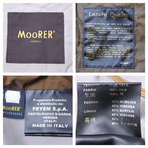 MooRER VERONA ムーレー ヴェローナ ジャケット トップス IT0120098052 コットン シルク グレー サイズ48 美品 中古 41877