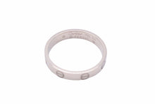 Load image into Gallery viewer, 極美品 Cartier カルティエ ラブリング 指輪 K18WG 750 ホワイトゴールド FE8391 ウエディングリング ジュエリー サイズ56 41890