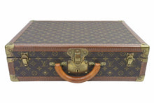 画像をギャラリービューアに読み込む, LOUIS VUITTON ルイヴィトン コトヴィル50 モノグラム トランク 茶 ハードケース アタッシュケース バッグ ゴールド金具 美品 中古 41895