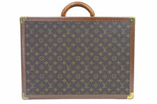 画像をギャラリービューアに読み込む, LOUIS VUITTON ルイヴィトン コトヴィル50 モノグラム トランク 茶 ハードケース アタッシュケース バッグ ゴールド金具 美品 中古 41895