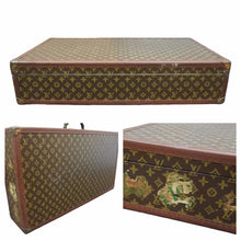 Load image into Gallery viewer, 1940&#39;s LOUIS VUITTON ルイヴィトン アルゼール80 トランクケース ヴィンテージ 手書きモノグラム アンティーク 美品 中古 41897