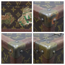 Load image into Gallery viewer, 1940&#39;s LOUIS VUITTON ルイヴィトン アルゼール80 トランクケース ヴィンテージ 手書きモノグラム アンティーク 美品 中古 41897