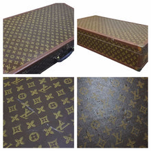Load image into Gallery viewer, 1940&#39;s LOUIS VUITTON ルイヴィトン アルゼール80 トランクケース ヴィンテージ 手書きモノグラム アンティーク 美品 中古 41897
