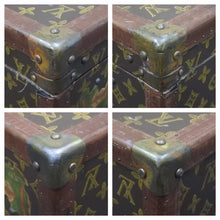 Load image into Gallery viewer, 1940&#39;s LOUIS VUITTON ルイヴィトン アルゼール80 トランクケース ヴィンテージ 手書きモノグラム アンティーク 美品 中古 41897
