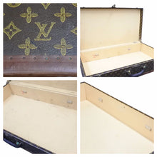 Load image into Gallery viewer, 1940&#39;s LOUIS VUITTON ルイヴィトン アルゼール80 トランクケース ヴィンテージ 手書きモノグラム アンティーク 美品 中古 41897