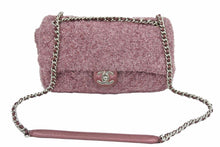 画像をギャラリービューアに読み込む, 極美品 CHANEL シャネル マトラッセ チェーンショルダーバッグ メタリックピンク シルバー金具 24番台 中古 41935