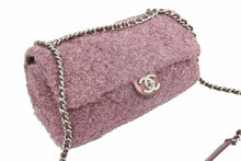 画像をギャラリービューアに読み込む, 極美品 CHANEL シャネル マトラッセ チェーンショルダーバッグ メタリックピンク シルバー金具 24番台 中古 41935