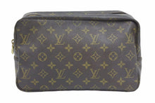 画像をギャラリービューアに読み込む, Louis Vuitton ルイヴィトン トゥルーストワレット コスメポーチ クラッチバッグ ポーチ モノグラム ブラウン 良品 中古 41944
