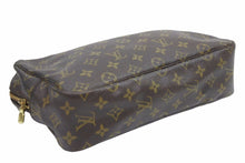 画像をギャラリービューアに読み込む, Louis Vuitton ルイヴィトン トゥルーストワレット コスメポーチ クラッチバッグ ポーチ モノグラム ブラウン 良品 中古 41944
