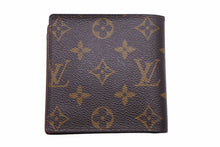 画像をギャラリービューアに読み込む, LOUIS VUITTON ルイ・ヴィトン 二つ折り財布 モノグラム ロゴ ウォレット イニシャル 小物 ブラウン 中古 41979