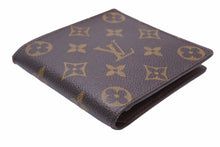 画像をギャラリービューアに読み込む, LOUIS VUITTON ルイ・ヴィトン 二つ折り財布 モノグラム ロゴ ウォレット イニシャル 小物 ブラウン 中古 41979