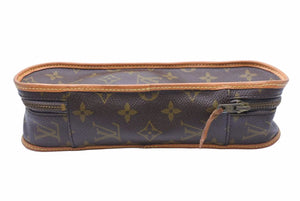 LOUIS VUITTON ルイ・ヴィトン エトュイ ドゥ テニス ボール ケース 80's 小物 バッグ モノグラム ロゴ 美品 中古 41988