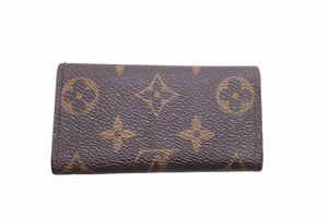 LOUIS VUITTON ルイ・ヴィトン キーケース モノグラム 小物 ロゴ ケース ゴールド金具 良品 中古 41993