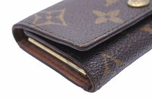 Load image into Gallery viewer, LOUIS VUITTON ルイ・ヴィトン キーケース モノグラム 小物 ロゴ ケース ゴールド金具 良品 中古 41993