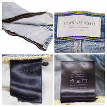 画像をギャラリービューアに読み込む, FEAR OF GOD フィアオブゴッド パンツ デニム 4th collection サイズ 29 インディゴ クラッシュ ダメージ加工 美品 中古 42019