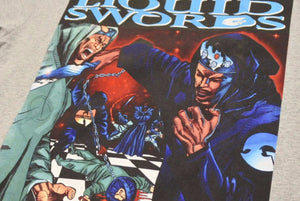 Supreme シュプリーム Tシャツ Liquid Swords Tee リキッド ソーズ 2018AW コットン ポリエステル グレー 美品 中古 42021