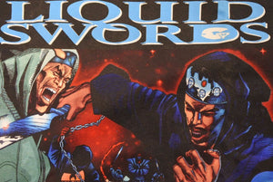 Supreme シュプリーム Tシャツ Liquid Swords Tee リキッド ソーズ 2018AW コットン ポリエステル グレー 美品 中古 42021