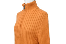 Load image into Gallery viewer, HERMES エルメス レディース アウター 36 Used リネン×ウー ル 3Bジャケットオレンジ サイズL 中古 42024