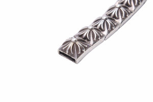 Chrome Hearts クロムハーツ ピラミッドプラスリンク 17 LINK 60.9 ブレスレット CHプラス SV925 シルバー ブレス 美品 中古 41552