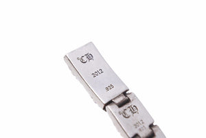 Chrome Hearts クロムハーツ ピラミッドプラスリンク 17 LINK 60.9 ブレスレット CHプラス SV925 シルバー ブレス 美品 中古 41552