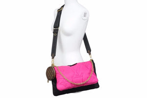 新品同様 LOUIS VUITTON ルイヴィトン ショルダーバッグ マキシ ミュルティ・ポシェット・アクセソワール M58980 中古 42092
