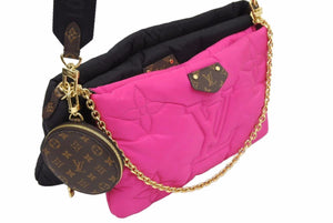 新品同様 LOUIS VUITTON ルイヴィトン ショルダーバッグ マキシ ミュルティ・ポシェット・アクセソワール M58980 中古 42092