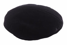 Load image into Gallery viewer, 極美品 CHANEL シャネル ココマーク ベルベット ハンチング ベレー帽 ビスコース シルク ブラック ゴールド 美品 中古 42108