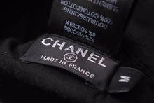 Load image into Gallery viewer, 極美品 CHANEL シャネル ココマーク ベルベット ハンチング ベレー帽 ビスコース シルク ブラック ゴールド 美品 中古 42108