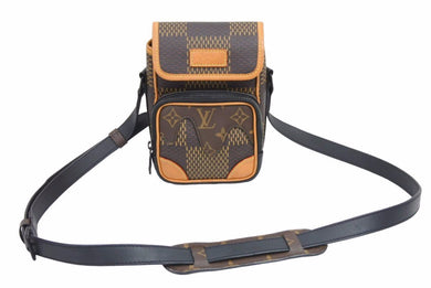 LOUIS VUITTON NIGO ルイヴィトン ダミエジャイアント アマゾン ショルダーバッグ N40357 ヴァージル コラボ 42124