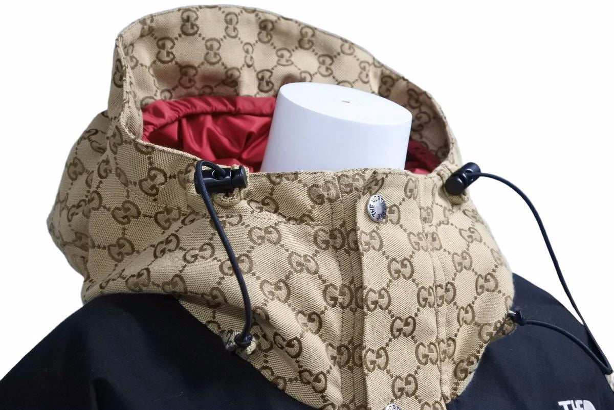 希少 GUCCI グッチ THE NORTH FACE ノースフェイス ダウン